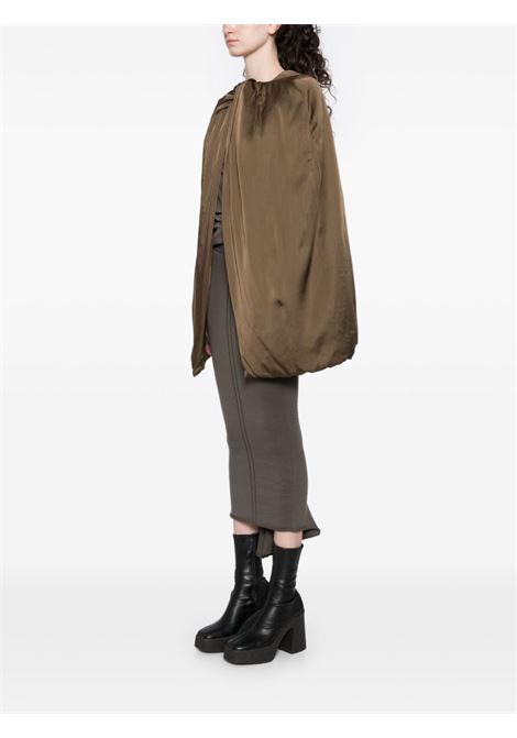 Green Porterville padded cape Rick owens - women RICK OWENS | RO02D3788SCH35